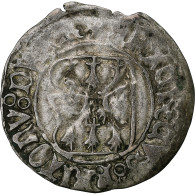 Duché De Bretagne, François Ier, Blanc à La Targe, 1442-1450, Rennes, Billon - Sonstige & Ohne Zuordnung