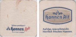5001377 Bierdeckel Quadratisch - Hannen Alt - Herrlich Frisch - Sous-bocks