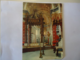 VΑTICAN   POSTCARDS BACILICA  1959  FREE AND COMBINED   SHIPPING FOR MORE ITEMS - Vaticaanstad