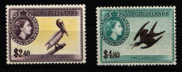 Jungferninseln 122 Und 123 Postfrisch Königin Elisabeth II. #IB106 - Iles Vièrges Britanniques