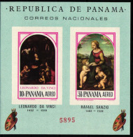 Panama Block 50 Mit 874B-875B Postfrisch Gemälde #IB082 - Panama