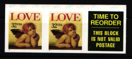 USA 2690BE Postfrisch Selbstklebend Gemälde Engel „Sixtinische Madonna“ #IB219 - Otros & Sin Clasificación