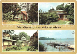 72309054 Rheinsberg Diaet Sanatorium Hohenelse Haus 2 Und 3 Wandelgang Bootssteg - Zechlinerhütte