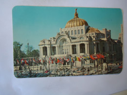 MEXICO   POSTCARDS PALACE  AND FLAGS  FREE AND COMBINED   SHIPPING FOR MORE ITEMS - Mexico
