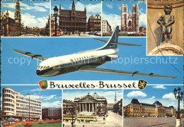 72309018 Bruxelles Bruessel Bauwerke Und Sehenswuerdigkeiten Flugzeug Maenneken  - Andere & Zonder Classificatie