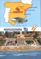 72308803 Comarruga Grand Hotel Europa Fliegeraufnahme Tarragona Costa Dorada - Autres & Non Classés
