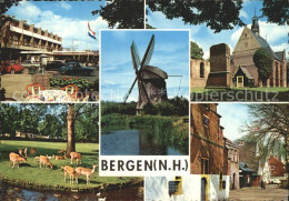 72308698 Bergen Nordholland Rehe Kirche Windmuehle Bergen Nordholland - Other & Unclassified