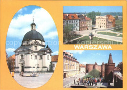 72308436 Warszawa Koscial Sakramentek W Rynku Nowego Miasta Ulica Mostowa Widok  - Pologne