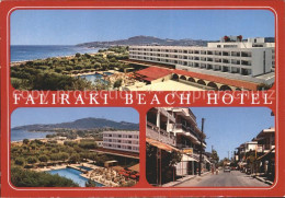 72308433 Rhodos Rhodes Aegaeis Faliraki Beach Hotel Swimmingpool Strassenpartie  - Grèce