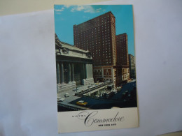 UNITED STATES  POSTCARDS  NEW YORK HOTELS  FREE AND COMBINED   SHIPPING FOR MORE ITEMS - Sonstige & Ohne Zuordnung