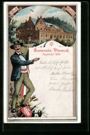 AK Pössneck, Turnverein Von 1858, Turnhalle Und Vereinsheim  - Sonstige & Ohne Zuordnung