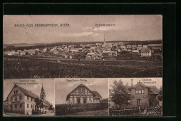 AK Frankenheim /Rhön, Gasthof Von Johannes Ludwig, Karolinen-Heim, Kinderbewahranstalt  - Autres & Non Classés