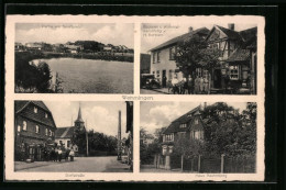 AK Wehmingen, Hotel Haus Rautenberg, Partie Am Sportplatz, Bäckerei Und Kolonialwarenhdlg. H. Bertram  - Other & Unclassified