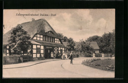 AK Dahlem-Dorf, Eingang Zum Untergrundbahnhof  - Dahlem