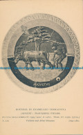 R164121 Postcard. Avgvstvs. Roundel In Enamelled Terracotta. Victoria And Albert - Monde