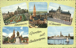 72306951 Antwerpen Anvers Muenster Rathaus Dampfer Denkmal  Antwerpen - Antwerpen