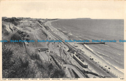 R165936 The Esplanade From Above Portman Ravine. Southbourne. Salmon. Gravure - Monde