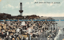 R165332 North Beach And Tower. Gt. Yarmouth. E. H. L. 1919 - Monde