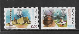 PORTUGAL 1982 FIGUEIRA DA FOZ-BATEAUX  YVERT N°1534/1535 NEUF MNH** - Ships