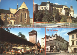 72306536 Krakow Krakau Plac Wiosny Ludow Zamek Krolewski Na Wawelu Fragment Muro - Poland