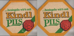 5004466 Bierdeckel 8-eckig - Kindl - Sous-bocks