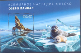 2024. Russia, 70y Of Russian Affilition With UNESCO Of Lake Baikal, S/s, Mint/** - Neufs