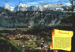 72305831 Oberaudorf Mit Kaisergebirge Oberaudorf - Autres & Non Classés