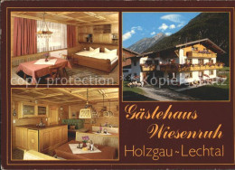 72305799 Holzgau Gaestehaus Wiesenruh Zimmer Gaststube Holzgau - Autres & Non Classés