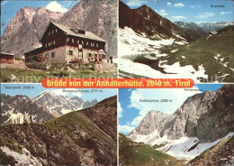 72305589 Anhalter Huette Steinjoechl Kromsee Gabelspitze Heiterwand  Anhalter Hu - Other & Unclassified