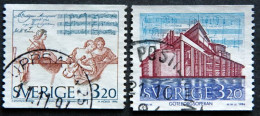 Schweden 1994    MiNr. 1845-46  (O)  ( Lot  L 657 ) - Gebraucht