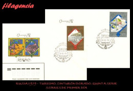 RUSIA SPD-FDC. 1979-34 TURISMO. CIUDADES DEL CINTURÓN DE ORO OLÍMPICO. QUINTA SERIE - FDC