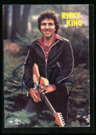 AK Musiker Ricky King Mit E-Gitarre, Autograph  - Musique Et Musiciens