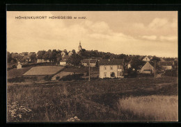 AK Hohegeiss Im Harz, Ortsansicht Vom Feld Aus Gesehen  - Other & Unclassified