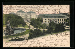 AK Erlangen, Kollegienhaus Und Mineralogisches Institut  - Erlangen