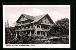 AK Mittelberg /Allgäu, Gasthaus Zur Krone  - Mittelberg