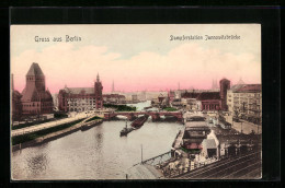 AK Berlin, Dampferstation Jannowitzbrücke  - Mitte