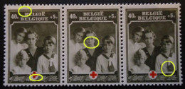 BELGIQUE N°498 V2 V5 V15 V22 Lire MNH** - 1931-1960