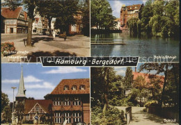 72305076 Hamburg Bergedorf Schlossteich Schloss Holstenstrasse Hasseturm Hamburg - Autres & Non Classés