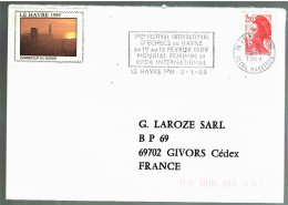 80596 -  3e FESTIVAL D ECHECS Du HAVRE  1989 - Schach