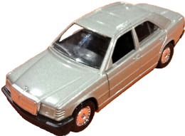 Voiture Miniature  Mercedes 190 (1988) Solido - Solido