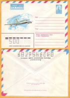 1982 Russia USSR, Stamped Stationery, Aviation, IL-62 Aircraft - Avions