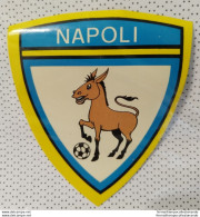 Bh Adesivo Originale Calcio Napoli Vintage  Scudetto Mascotte Ciuccio - Unclassified