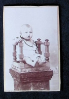 Photographie Maisonneuve, Nogent Le Rotrou, Enfant, Bébé, 2 Scans - Personnes Anonymes