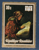 Rwanda, **, Yv 512, Mi 350A, SG 519, La Mère De Rembrandt, - Unused Stamps