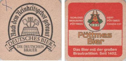 5001227 Bierdeckel Quadratisch - Pöttmes - Deutsches Bier - Sous-bocks