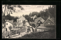 AK Schierke Im Harz, Dorfstrasse Aus Der Vogelschau  - Schierke
