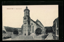 AK Schwäbisch Hall, Michaeliskirche  - Schwaebisch Hall