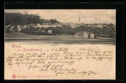 AK Schellenberg I. S., Ortsansicht Aus Der Ferne  - Other & Unclassified