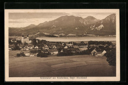 AK Schlehdorf Am Kochelsee, Bayr. Hochland, Totalansicht Aus Der Vogelschau  - Other & Unclassified