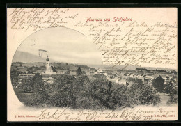 AK Murnau Am Staffelsee, Totalansicht Aus Der Vogelschau  - Autres & Non Classés